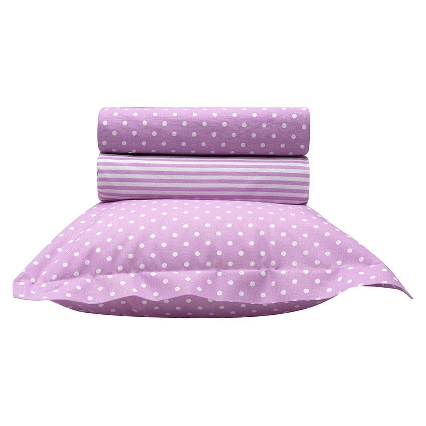 Beauty Home Σετ σεντόνια βρεφικά Art 5132 Lilac 120x170 Μωβ Beauty Home Σετ σεντόνια βρεφικά Art 5132 Lilac 120x170 Μωβ