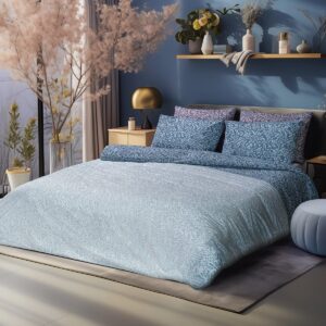 Beauty Home Ζεύγος μαξιλαροθήκες Bora Bora Art 12081 52x72 Πετρόλ