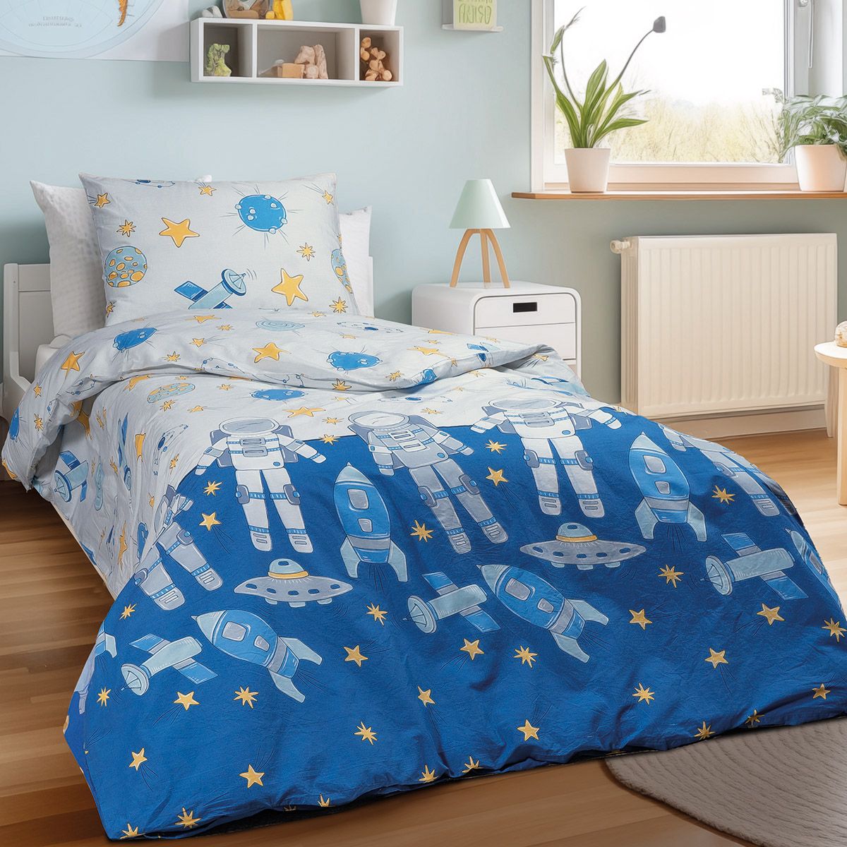 Beauty Home Σετ κουβερλί μονό Luke Art 6235 160x240 Μπλε Beauty Home Σετ κουβερλί μονό Luke Art 6235 160x240 Μπλε