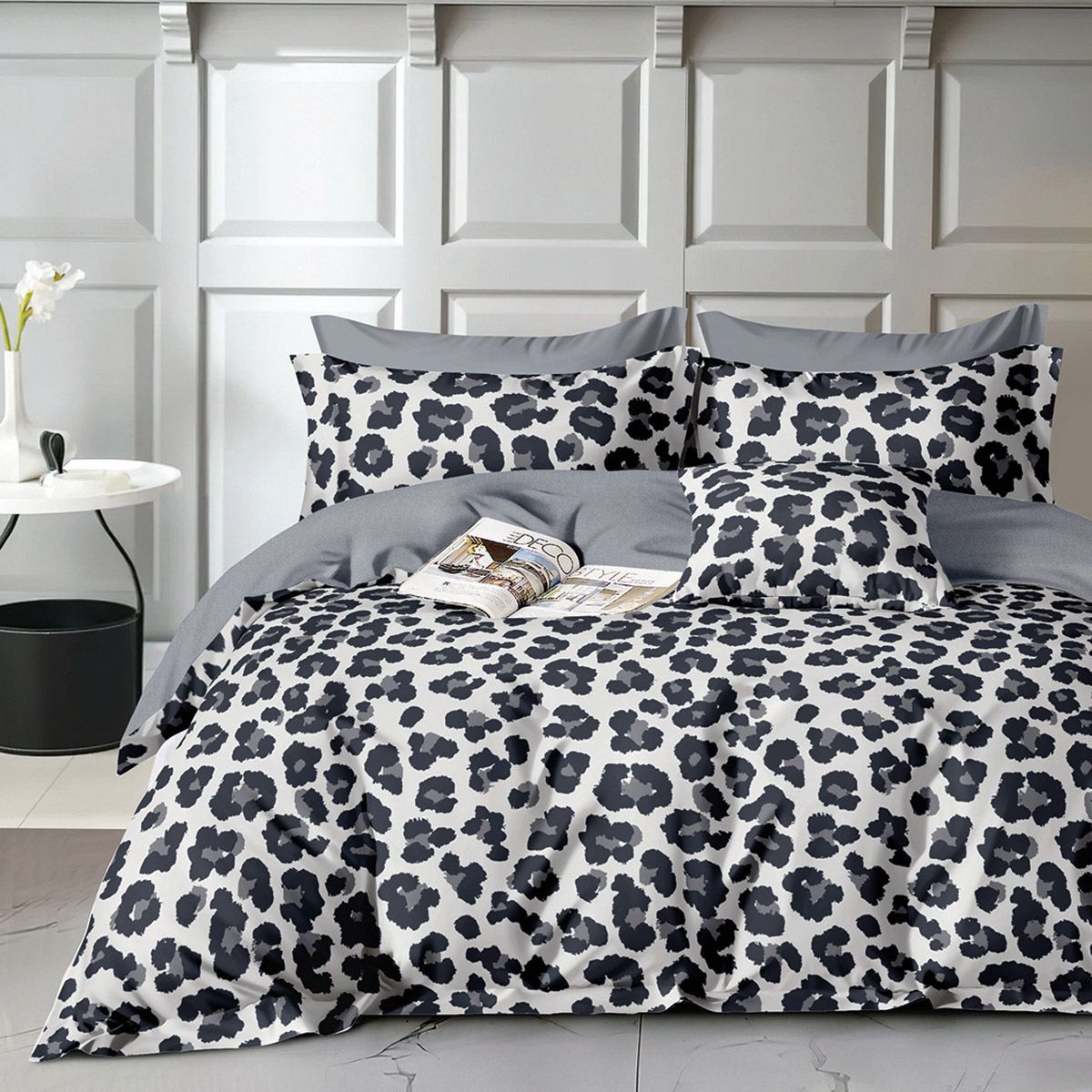 Beauty Home Σετ κουβερλί υπέρδιπλο Art 12272 Alice 220x240 Γκρι Beauty Home Σετ κουβερλί υπέρδιπλο Art 12272 Alice 220x240 Γκρι