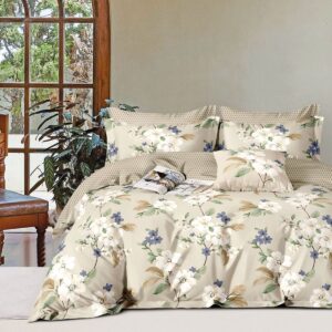 Beauty Home Σετ κουβερλί υπέρδιπλο Art 12281 Aria 220x240 Μπεζ