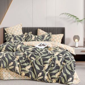 Beauty Home Σετ κουβερλί υπέρδιπλο Art 12287 Antonella 220x240 Ανθρακί,Λαδί