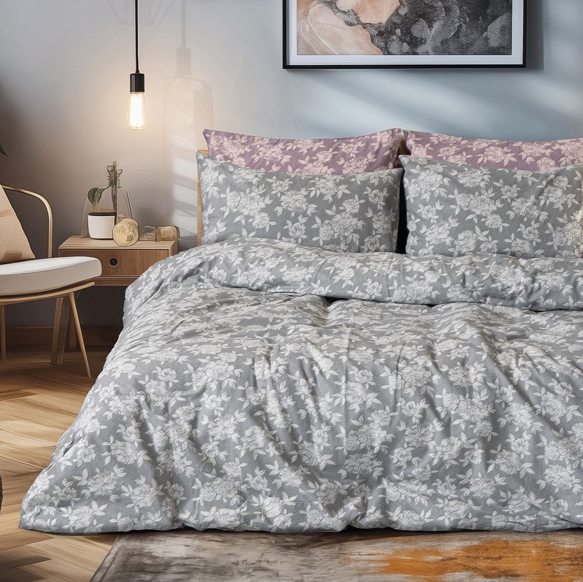 Beauty Home Σετ σεντόνια φανελένια μονά Merlot Art 12634 170x260 Γκρι Beauty Home Σετ σεντόνια φανελένια μονά Merlot Art 12634 170x260 Γκρι