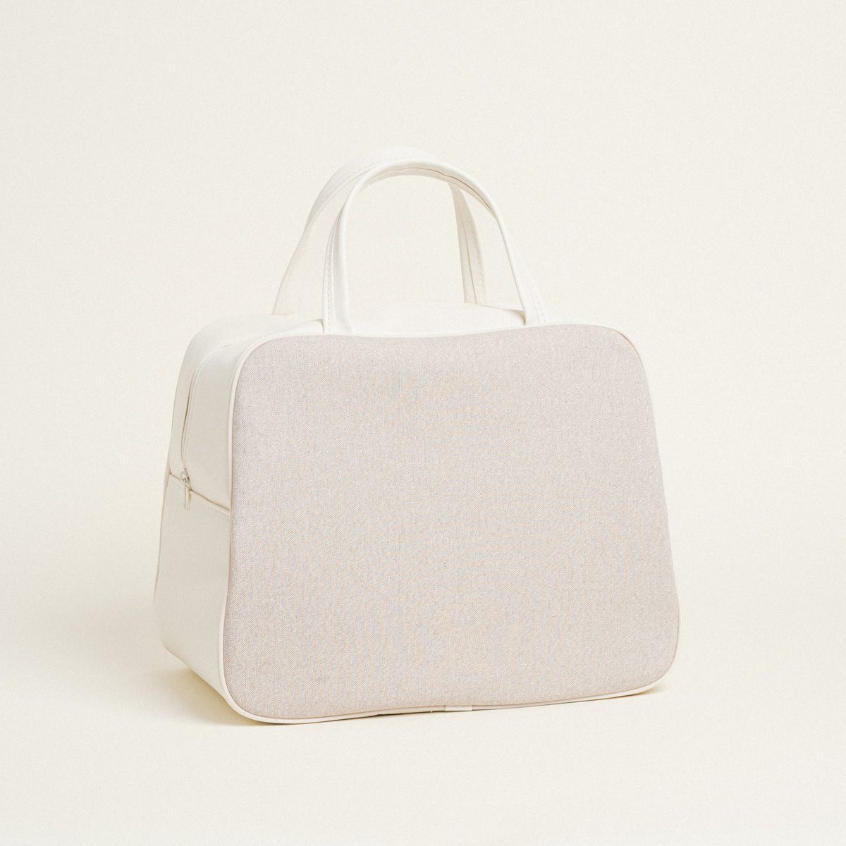 Beauty Home ΤΣΑΝΤΑ ΧΕΙΡΟΣ 35x40x23cm ΜΠΕΖ ΧΡΥΣΟ LUREX Beauty Home ΤΣΑΝΤΑ ΧΕΙΡΟΣ 35x40x23cm ΜΠΕΖ ΧΡΥΣΟ LUREX