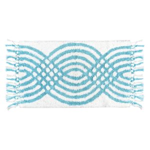 Beauty Home Ταπέτο μπάνιου Art 3285 60x90 Σιέλ