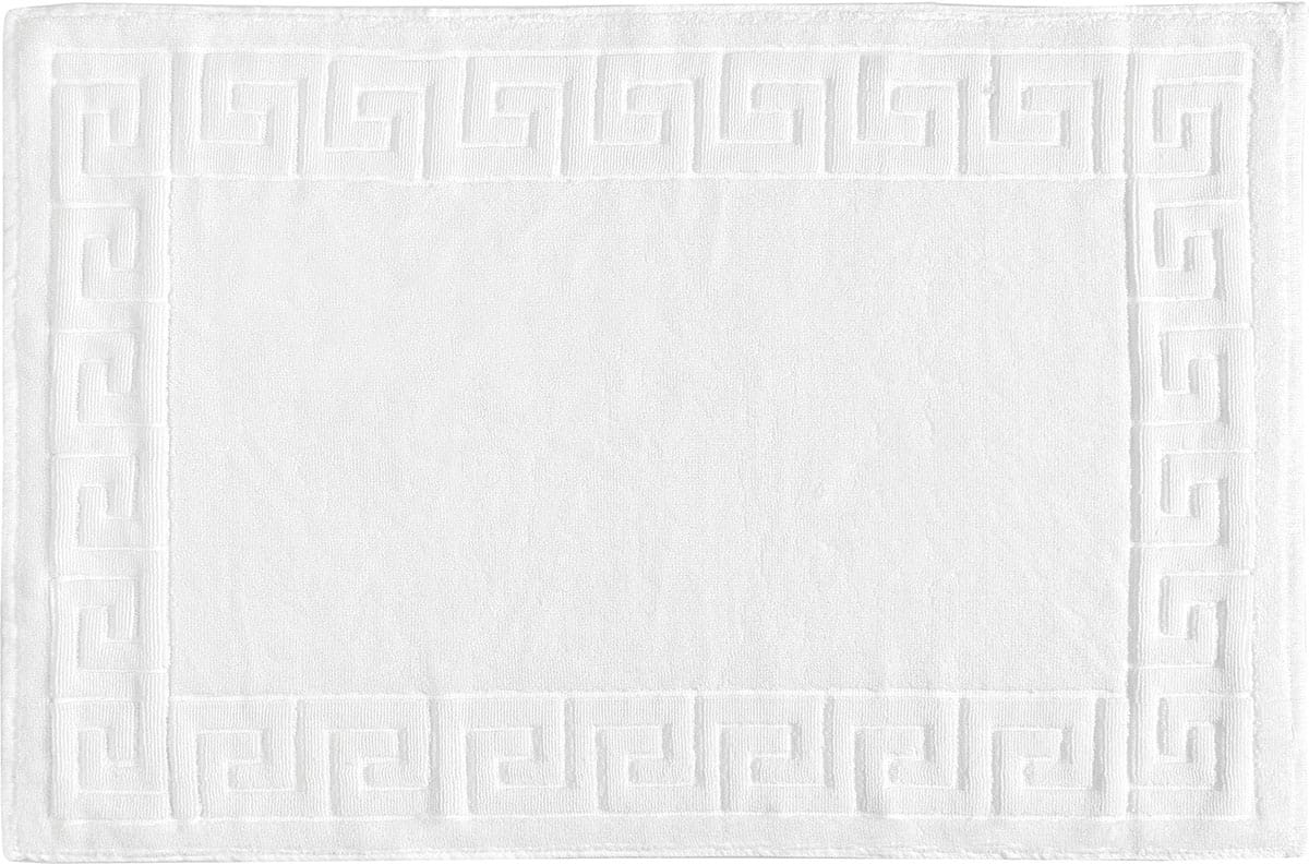 Beauty Home Ταπέτο μπάνιου Neron Art 3018 μαίανδρος 50x75 Λευκό Beauty Home Ταπέτο μπάνιου Neron Art 3018 μαίανδρος 50x75 Λευκό