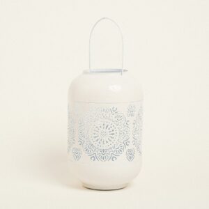 Beauty Home ΦΑΝΑΡΙ ΜΕΤΑΛΙΚΟ ΕΚΡΟΥ 20 x 30 cm