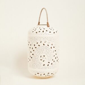 Beauty Home ΦΑΝΑΡΙ ΜΕΤΑΛΙΚΟ ΕΚΡΟΥ 51 x 28 cm