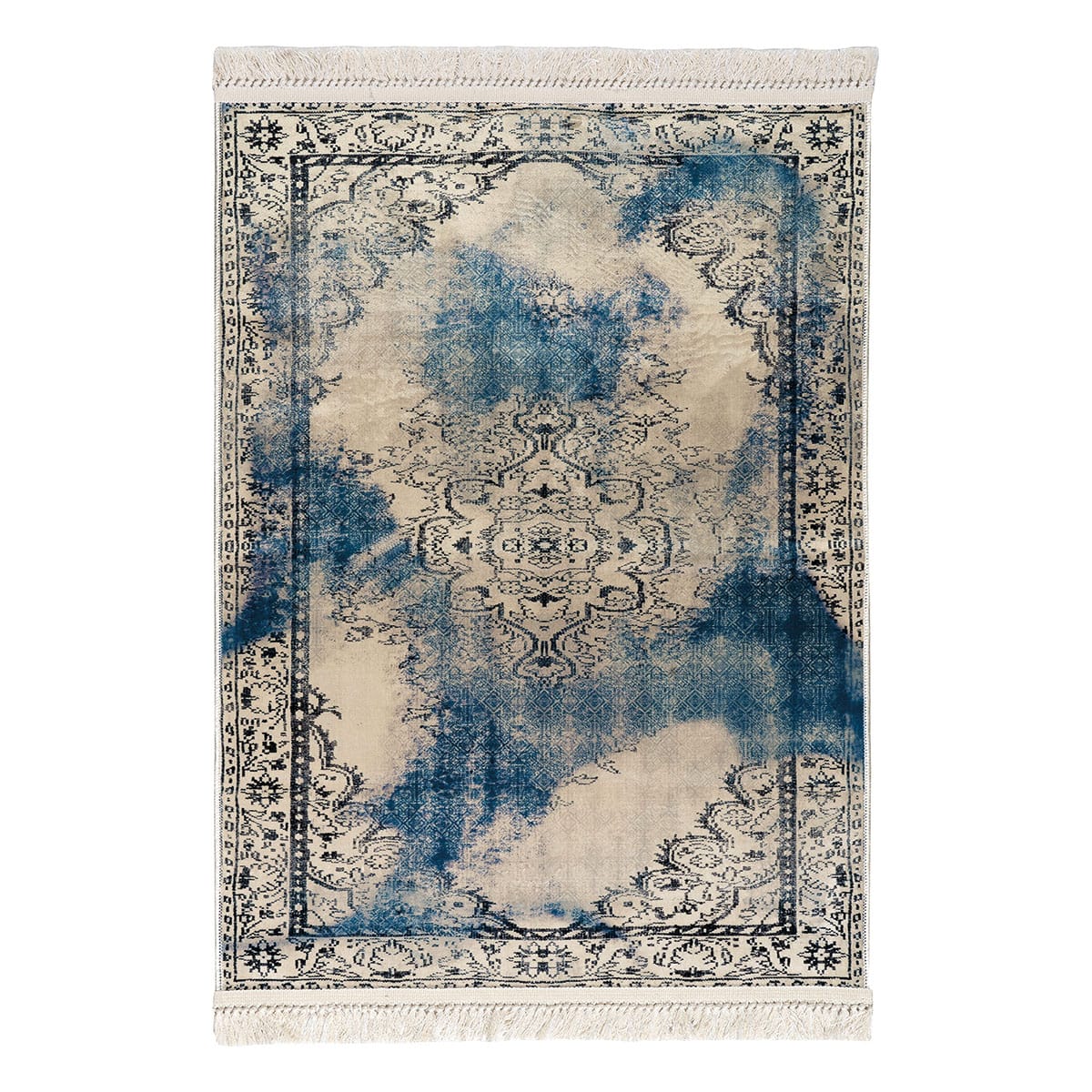 Beauty Home Χαλί Aerial Art 9041 160x230 Μπεζ,Μπλε Beauty Home Χαλί Aerial Art 9041 160x230 Μπεζ,Μπλε