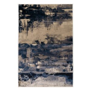 Beauty Home Χαλί Aerial Art 9044 120x180 Μπεζ,Μπλε