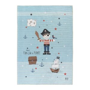 Beauty Home Χαλί Cool Art 9546 120x180 Γαλάζιο