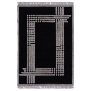 Beauty Home Σετ Κρεβ/ρας 3τμx Noir Art 9437 Black Μαύρο