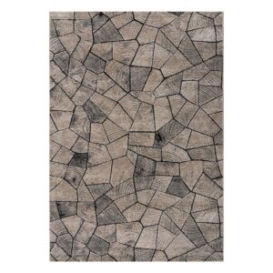 Beauty Home Διάδρομος με το μέτρο Serena Art 9837 67cm Μπεζ,Γκρι