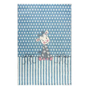 Beauty Home Χαλί Yolo Art 9504  133x190 Γαλάζιο