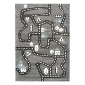 Beauty Home Χαλί Yolo Art 9579 133x190 Γκρι