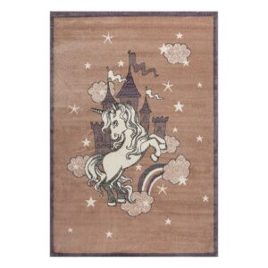 Beauty Home Χαλί Yolo Art 9584 133x190 Σομόν