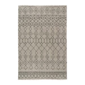 Beauty Home Χαλί βαμβακερό Cocotton 9231 125x180 Γκρι