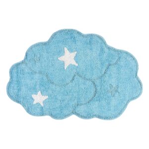 Beauty Home Χαλί βαμβακερό Cottony Art 9550 80x120 Σιέλ