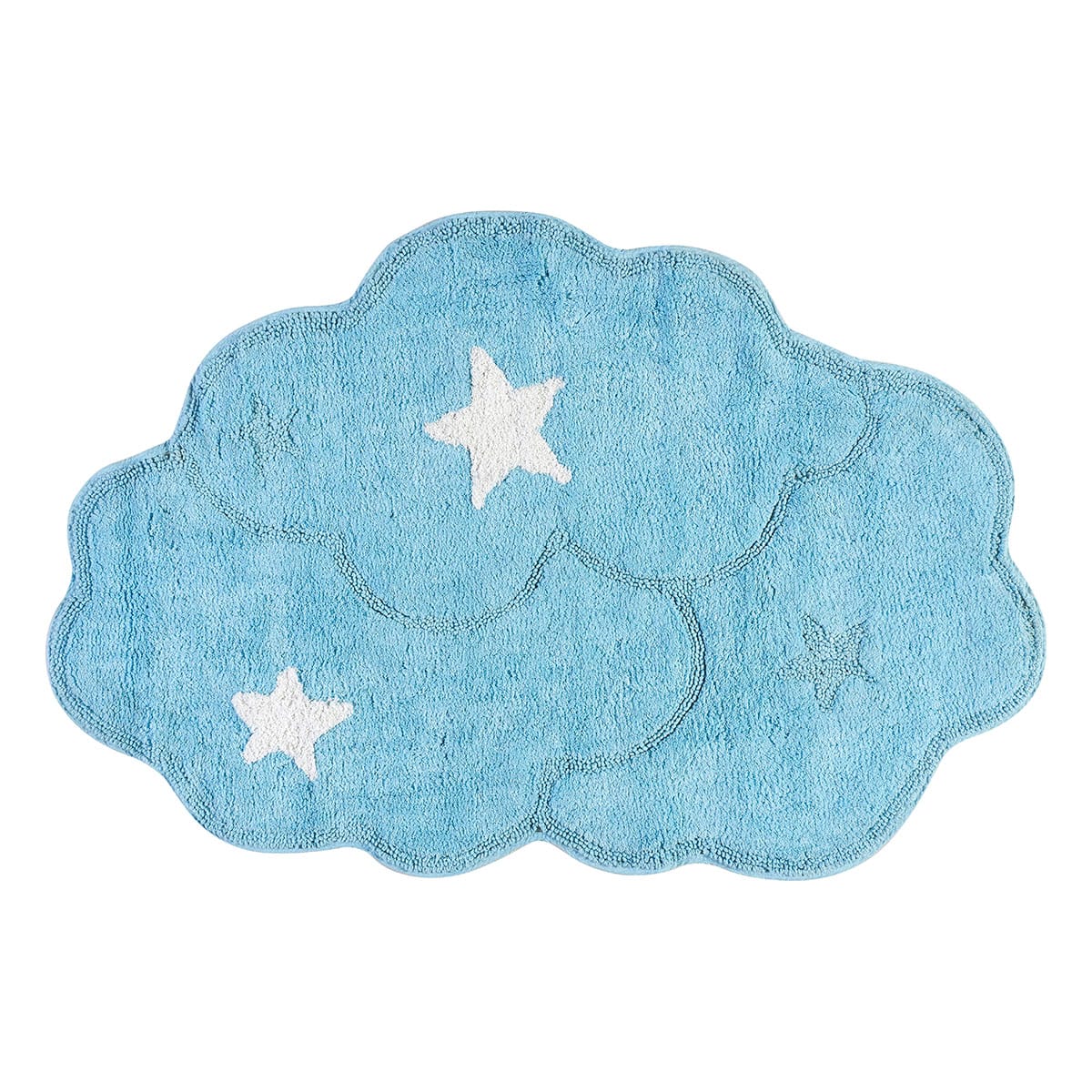 Beauty Home Χαλί βαμβακερό Cottony Art 9550 80x120 Σιέλ Beauty Home Χαλί βαμβακερό Cottony Art 9550 80x120 Σιέλ