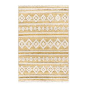 Beauty Home Χαλί βαμβακερό Morocotton 9239 Κίτρινο