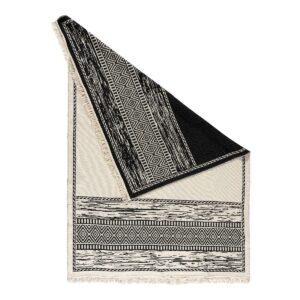 Beauty Home Χαλί βαμβακερό διπλής όψεως Duo Art 9252 160x230 Ανθρακίτης