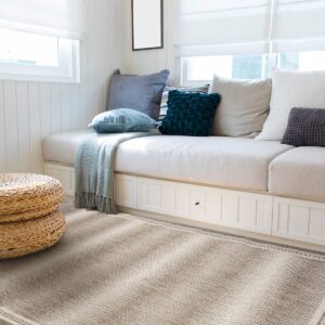 Beauty Home Χαλί ψάθα Palm Art 9764 166x230 Μπεζ