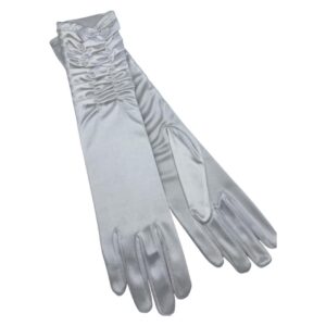 ΓΑΝΤΙΑ ΝΥΦΙΚΑ ΛΕΥΚΑ ΣΑΤΕΝ ΜΕ ΣΟΥΡΑ 37 ΕΚΑΤΟΣΤΑ