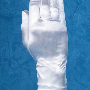 ΓΑΝΤΙΑ ΝΥΦΙΚΑ ΙΤΑΛΙΑΣ ΕΚΡΟΥ ΣΑΤΕΝ GUANTO ARTIGIANALE 23 ΕΚΑΤΟΣΤΑ