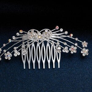 ΚΟΥΑΦ  ΧΤΕΝΑΚΙ ΚΑΡΔΟΥΛΑ ΜΕ STRASS  11x5cm