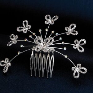 ΚΟΥΑΦ  ΧΤΕΝΑΚΙ ΠΕΤΑΛΟΥΔΕΣ ΜΕ STRASS  12.5x8.5cm