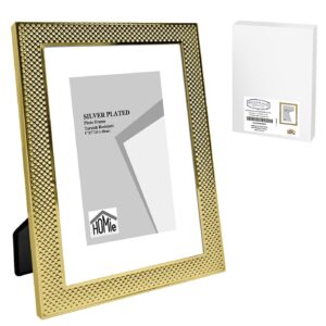 Κορνίζα Ατσάλινη με Χρυσή Πλέξη 13x18cm Homie 322074