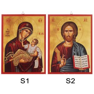 Θρησκευτική Εικόνα mdf 20x15cm Homie 32508
