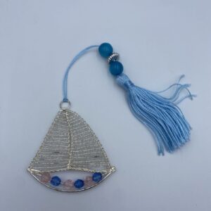 ΜΠΟΜΠΟΝΙΕΡΑ ΜΕΤΑΛΛΙΚΟ ΚΑΡΑΒΑΚΙ ΜΕ ΣΙΕΛ ΦΟΥΝΤΑ KAI ΧΑΝΤΡΕΣ 5Χ5.5CM ΥΨΟΣ ΚΑΡΑΒΙΟΥ