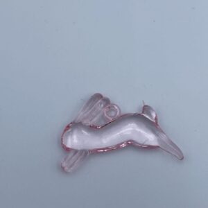 ΔΙΑΚΟΣΜΗΤΙΚΑ ΚΟΥΝΕΛΑΚΙ ΡΟΖ ΑΠΟ PVC 4X2.5CM 1ΣΥΣΚΕΥΑΣΙΑ=98ΤΕΜΑΧΙΑ