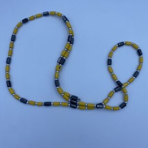 ΔΙΑΚΟΣΜΗΤΙΚΑ ΑΛΥΣΙΔΑ ΜΕ ΞΥΛΙΝΑ ΣΤΟΙΧΕΙΑ ΚΙΤΡΙΝΑ ΚΑΙ ΜΑΓΝΗΤΕΣ Μ55 90CM ΥΨΟΣ