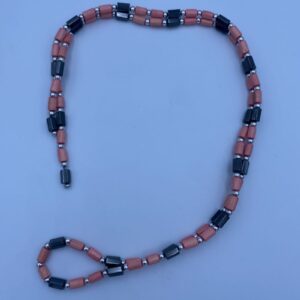 ΔΙΑΚΟΣΜΗΤΙΚΑ ΑΛΥΣΙΔΑ ΜΕ ΞΥΛΙΝΑ ΣΤΟΙΧΕΙΑ ΡΟΖ ΚΑΙ ΜΑΓΝΗΤΕΣ Μ54 90CM ΥΨΟΣ