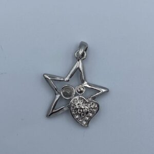 ΔΙΑΚΟΣΜΗΤΙΚΑ ΑΣΤΕΡΙ ΜΕ ΚΑΡΔΙΑ 3CM ΥΨΟΣ