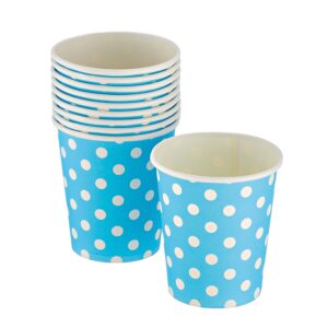 ΠΟΤΗΡΙΑ ΧΑΡΤΙΝΑ ΣΙΕΛ ΜΕ ΛΕΥΚΟ ΠΟΥΑ ΣΕΤ 10 ΤΕΜΑΧΙΩΝ  Φ7x8cm