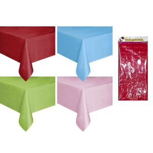 Τραπεζομαντηλο Πάρτυ Πλαστικό Μονόχρωμο XL 137x183cm Homie 3759