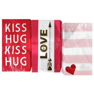 Χαρτοπετσέτες Βαλεντίνου πακ=32τεμ 40x33cm Homie 3783