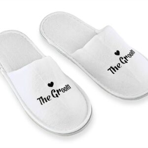 ΠΑΝΤΟΦΛΕΣ ΓΑΜΠΡΟΥ ΣΕ ΛΕΥΚΟ ΧΡΩΜΑ ''THE GROOM'' ONE SIZE