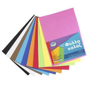 Φύλλα Κολάζ σετ=10τεμ 25x35cm JustNote 381932