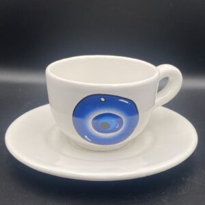 ΜΠΟΜΠΟΝΙΕΡΑ ΣΕΤ ΚΟΥΠΑ ΚΑΠΟΥΤΣΙΝΟ ΧΑΜΗΛΟ ΛΕΥΚΟ ΜΕ ΣΧΕΔΙΟ ΜΑΤΙ Φ14