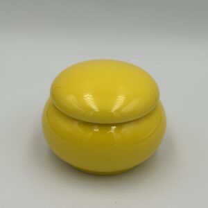 ΠΟΡΣΕΛΑΝΙΝΗ ΜΑΚΑΡΟΝ ΜΠΙΖΟΥΤΙΕΡΑ ΚΙΤΡΙΝΗ ΓΥΑΛΙΣΤΕΡΗ ΜΕΓΑΛΗ 6.2Χ4.5