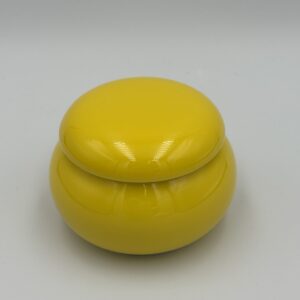 ΠΟΡΣΕΛΑΝΙΝΗ ΜΑΚΑΡΟΝ ΜΠΙΖΟΥΤΙΕΡΑ ΚΙΤΡΙΝΗ ΓΥΑΛΙΣΤΕΡΗ ΜΕΣΑΙΑ 5.6Χ4