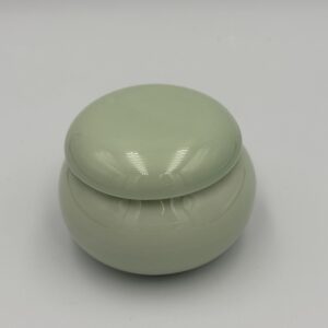 ΠΟΡΣΕΛΑΝΙΝΗ ΜΑΚΑΡΟΝ ΜΠΙΖΟΥΤΙΕΡΑ ΠΡΑΣΙΝΗ ΓΥΑΛΙΣΤΕΡΗ ΜΕΣΑΙΑ 5.6Χ4