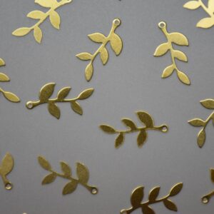 ΜΕΤΑΛΛΙΚΟ ΔΙΑΚΟΣΜΗΤΙΚΟ ΚΛΑΔΙ ΧΡΥΣΟ ΣΕΤ 100ΤΜΧ 13x25 mm