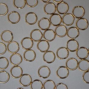 ΜΕΤΑΛΛΙΚΟΣ ΚΡΙΚΟΣ ΡΟΖ ΧΡΥΣΟΣ ΣΕΤ 100ΤΜΧ 12 mm