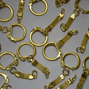 ΜΕΤΑΛΛΙΚΟ ΜΠΡΕΛΟΚ ΧΡΥΣΟ ΣΕΤ 100ΤΜΧ 22 mm