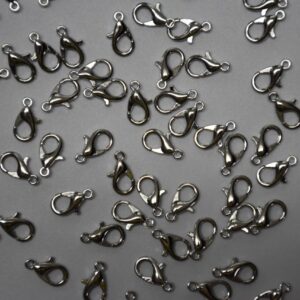 ΜΕΤΑΛΛΙΚΟ ΚΛΙΠ ΑΣΗΜΙ ΣΕΤ 100ΤΜΧ 12x6 mm